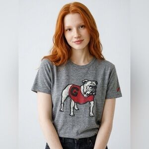 Large University of Georgia Bulldogs Victory Falls Short Sleeve T-Shirt -League